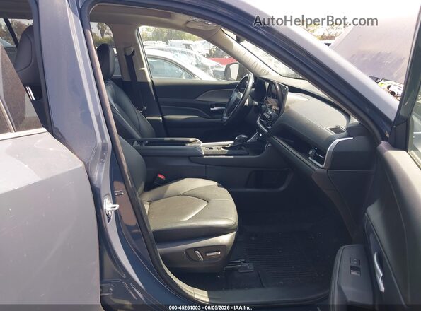 5TDACAB58RS005029 2024 TOYOTA GRAND HIGHLANDER Gray Widok wnętrza z przodu