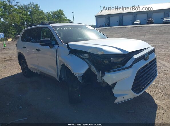5TDACAB59SS033735 2025 TOYOTA GRAND HIGHLANDER White Вид спереду