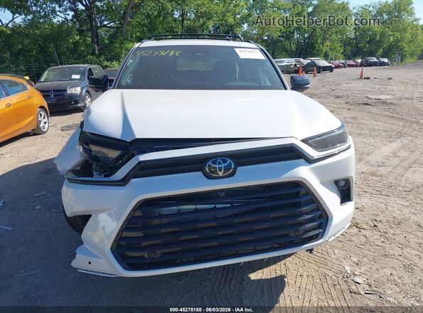 5TDACAB59SS033735 2025 TOYOTA GRAND HIGHLANDER White Вид задньої частини салону
