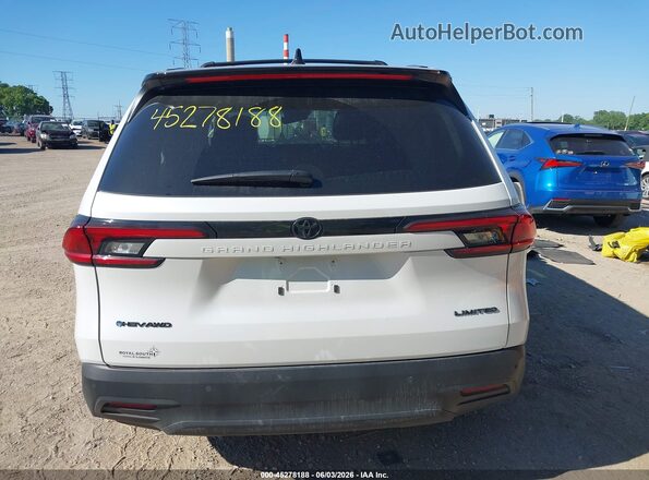 5TDACAB59SS033735 2025 TOYOTA GRAND HIGHLANDER White 