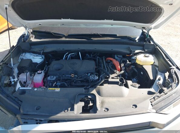 5TDACAB59SS033735 2025 TOYOTA GRAND HIGHLANDER White Вид ззаду