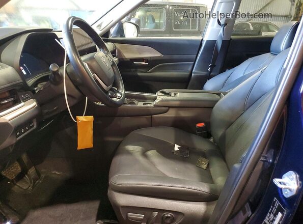 5TDACAB5XRS004495 2024 TOYOTA GRAND Blue წინა სალონის ხედი