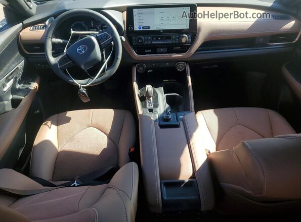 5TDADAB50TS035260 2026 TOYOTA GRAND Синий Вид панели приборов