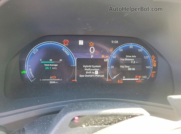 5TDADAB50TS035260 2026 TOYOTA GRAND Синий Вид щитка приборов