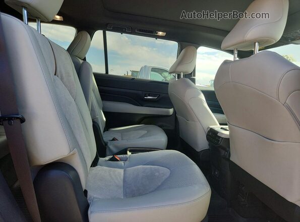 5TDADAB53TS033289 2026 TOYOTA GRAND Gray Вид задньої частини салону