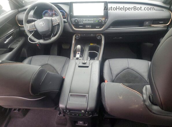 5TDADAB55TS034637 2026 TOYOTA GRAND Синий Вид панели приборов