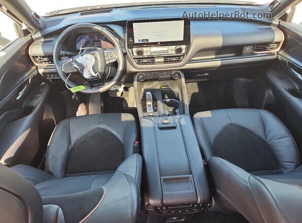 5TDADAB58SS012548 2025 TOYOTA GRAND Gray Dashboard view