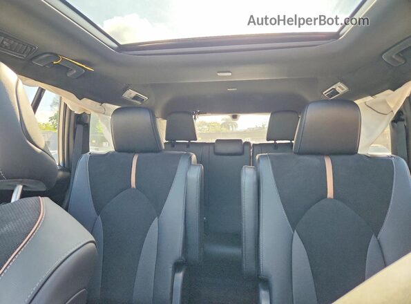 5TDADAB58SS012548 2025 TOYOTA GRAND Gray Rear seats view