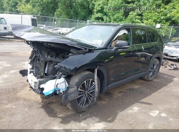 5TDADAB59RS008955 2024 TOYOTA GRAND HIGHLANDER Black წინა მარცხენა ხედი სამი მეოთხედიდან