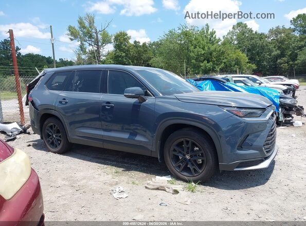 5TDADAB59SS017855 2025 TOYOTA GRAND HIGHLANDER Blue Սալոնի 360 աստիճան տեսք
