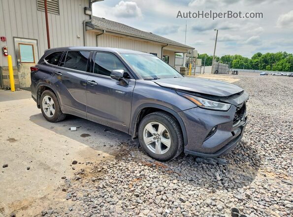 5TDBBRCH2LS513129 2020 TOYOTA HIGHLANDER Угольный Передняя правая четверть