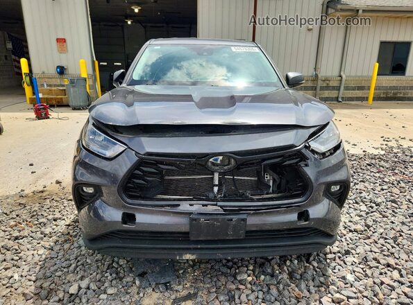 5TDBBRCH2LS513129 2020 TOYOTA HIGHLANDER Угольный Вид спереди