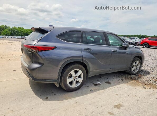 5TDBBRCH2LS513129 2020 TOYOTA HIGHLANDER Угольный Задняя правая четверть