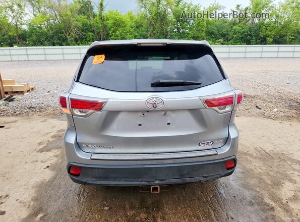 5TDBKRFH1GS310704 2016 TOYOTA HIGHLANDER Gray Հետևի տեսք