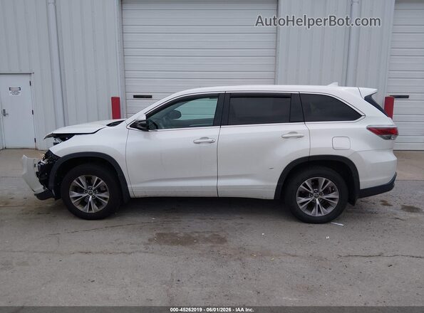 5TDBKRFH4GS259800 2016 TOYOTA HIGHLANDER Белый 
