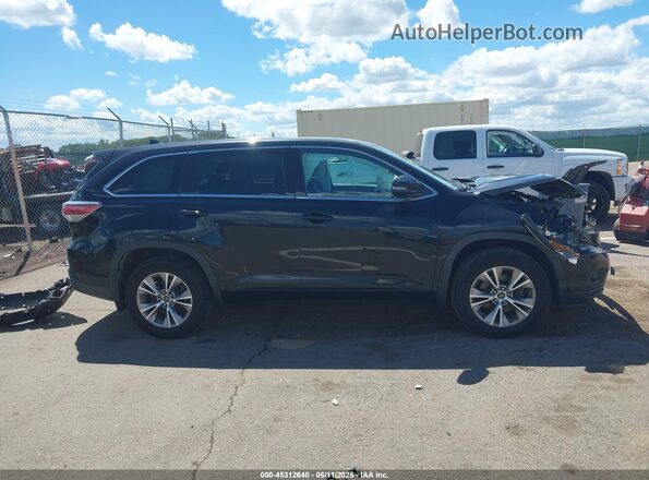 5TDBKRFH4GS301835 2016 TOYOTA HIGHLANDER Black სალონის 360-გრადუსიანი ხედი