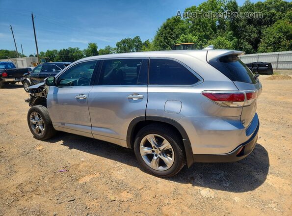 5TDBKRFH6GS336599 2016 TOYOTA HIGHLANDER Silver უკანა მარცხენა