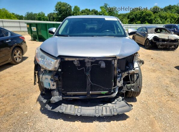 5TDBKRFH6GS336599 2016 TOYOTA HIGHLANDER Silver წინა ხედი