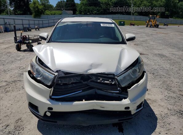 5TDBKRFH7GS328270 2016 TOYOTA HIGHLANDER White Front view