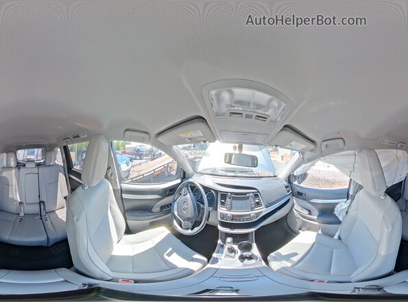 5TDBKRFH8GS325376 2016 TOYOTA HIGHLANDER Серебряный 