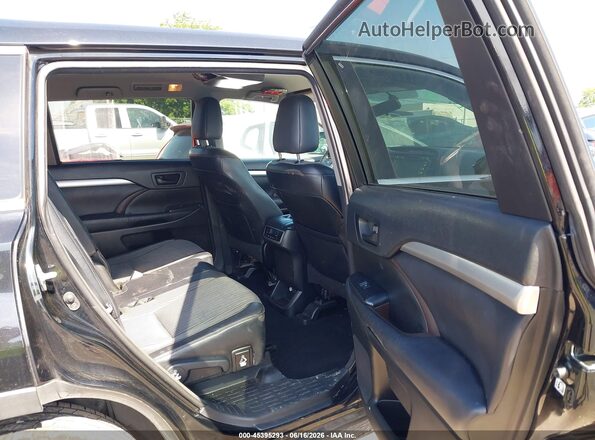 5TDBKRFHXGS256710 2016 TOYOTA HIGHLANDER Черный Вид наклейки с VIN-кодом