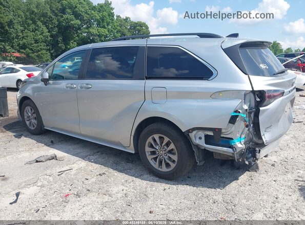 5TDBRKEC0RS202098 2024 TOYOTA SIENNA Silver Задня ліва чверть