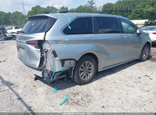 5TDBRKEC0RS202098 2024 TOYOTA SIENNA Silver Задня права чверть