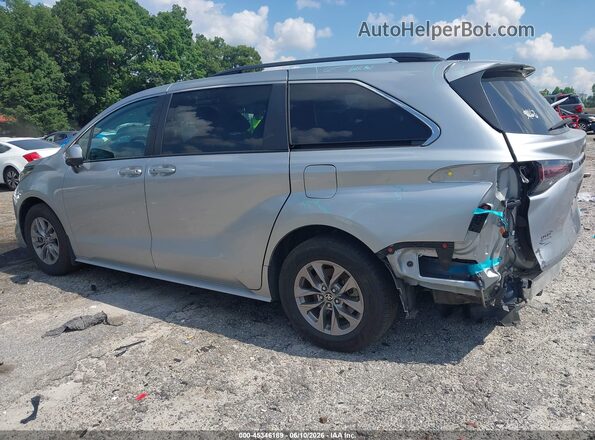 5TDBRKEC0RS202098 2024 TOYOTA SIENNA Silver Панорамний вид салону 360°