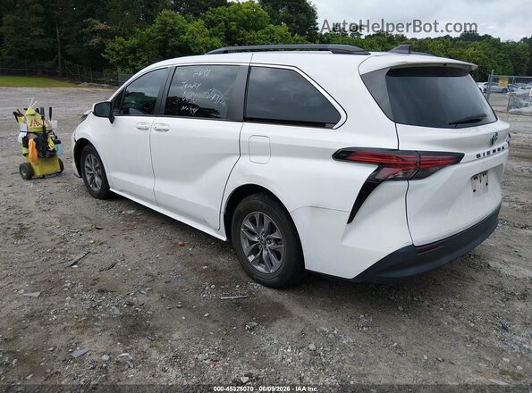 5TDBRKEC3NS102698 2022 TOYOTA SIENNA White Հետևի ձախ