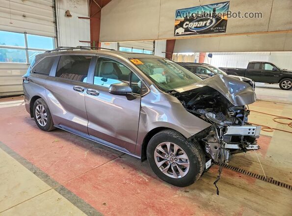 5TDBRKEC6RS210089 2024 TOYOTA SIENNA Серый 