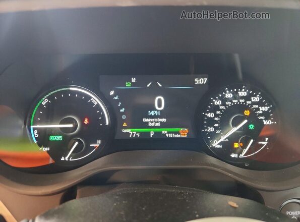 5TDBSKFC1SS206170 2025 TOYOTA SIENNA Gray Instrument cluster view