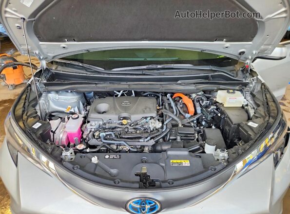 5TDBSKFC1SS206170 2025 TOYOTA SIENNA Gray Engine compartment view