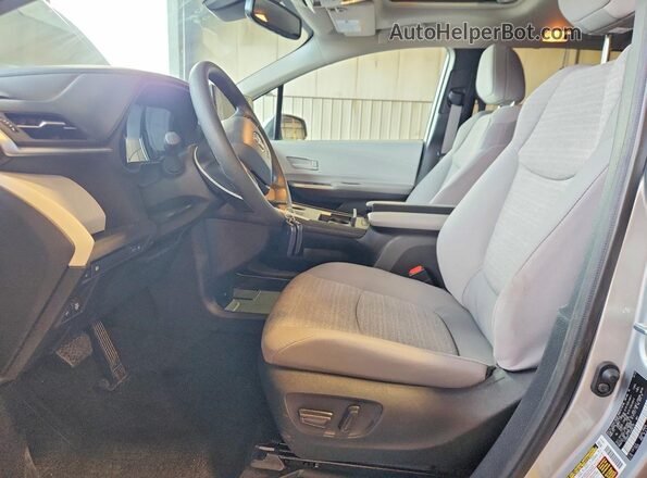 5TDBSKFC1SS206170 2025 TOYOTA SIENNA Gray Front interior view