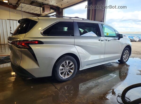 5TDBSKFC1SS206170 2025 TOYOTA SIENNA Gray Rear right
