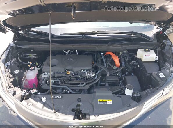 5TDBSKFC4SS225683 2025 TOYOTA SIENNA Black Vista trasera