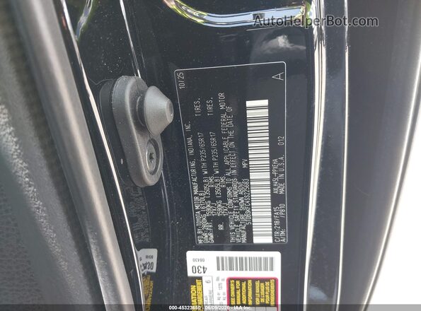 5TDBSKFC4SS225683 2025 TOYOTA SIENNA Black Vista del compartimento del motor