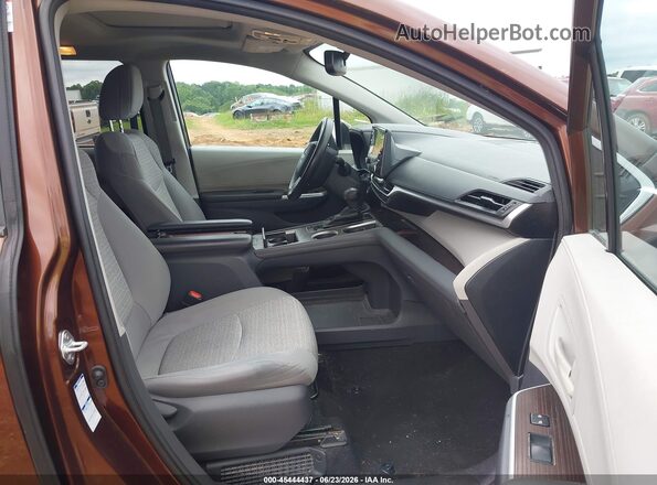 5TDBSKFC7MS010205 2021 TOYOTA SIENNA Brown Widok wnętrza z przodu
