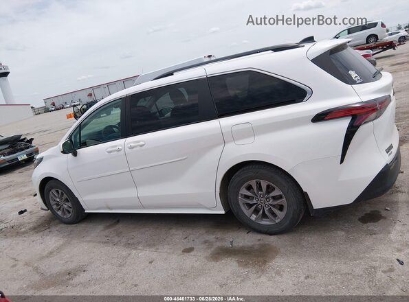 5TDBSKFC7NS047482 2022 TOYOTA SIENNA White სალონის 360-გრადუსიანი ხედი