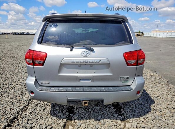 5TDBW5G11HS153871 2017 TOYOTA SEQUOIA Серебряный Вид сзади
