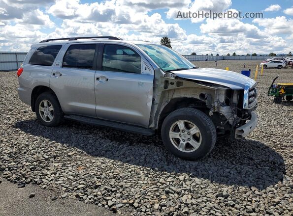 5TDBW5G11HS153871 2017 TOYOTA SEQUOIA Серебряный Передняя правая четверть