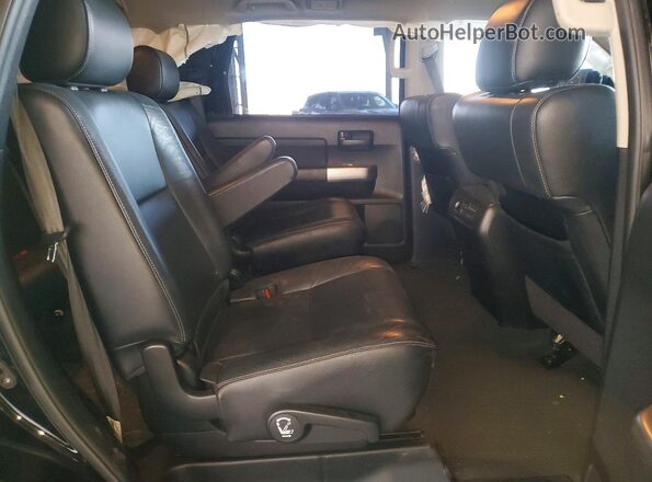 5TDBY5G16LS175559 2020 TOYOTA SEQUOIA Black Widok wnętrza z tyłu