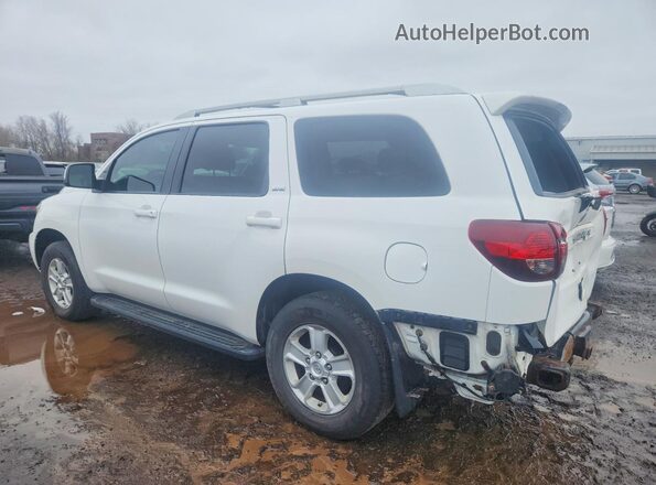 5TDBY5G19JS164472 2018 TOYOTA SEQUOIA White Rear left