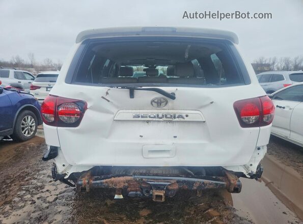 5TDBY5G19JS164472 2018 TOYOTA SEQUOIA White Rear view