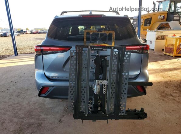 5TDBZRBH0LS034074 2020 TOYOTA HIGHLANDER Gray 