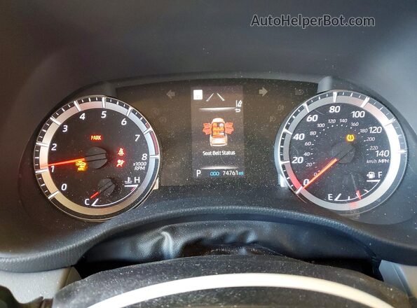 5TDBZRBH0LS034074 2020 TOYOTA HIGHLANDER Gray 