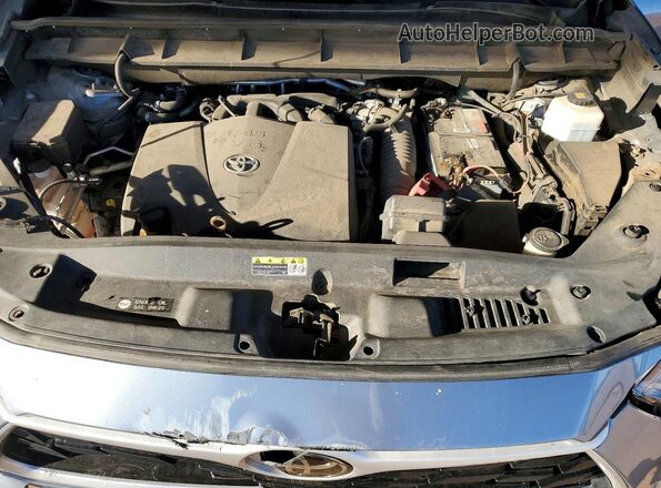5TDBZRBH0LS034074 2020 TOYOTA HIGHLANDER Gray 