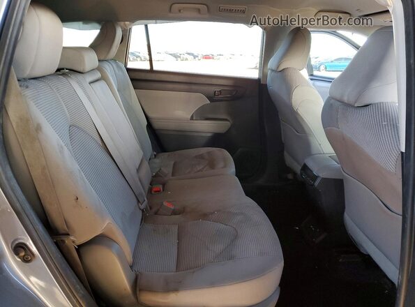 5TDBZRBH0LS034074 2020 TOYOTA HIGHLANDER Gray 