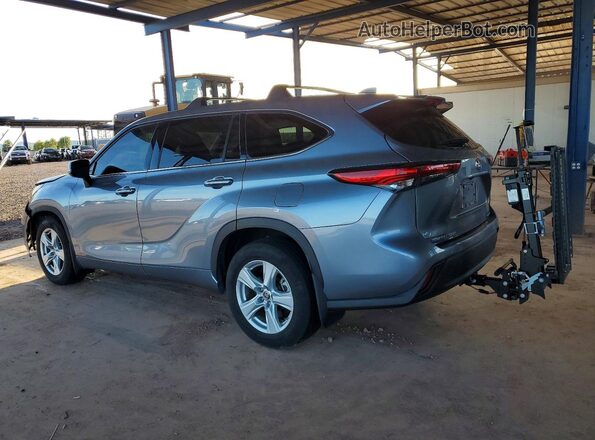 5TDBZRBH0LS034074 2020 TOYOTA HIGHLANDER Gray 