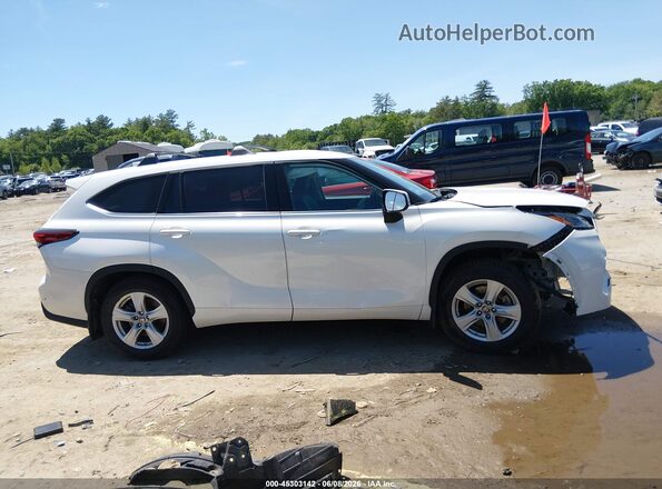 5TDBZRBH0MS135343 2021 TOYOTA HIGHLANDER White 360 interior view