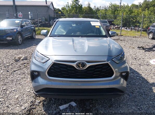 5TDBZRBH1LS017087 2020 TOYOTA HIGHLANDER Blue ხელსაწყოთა პანელის ხედი